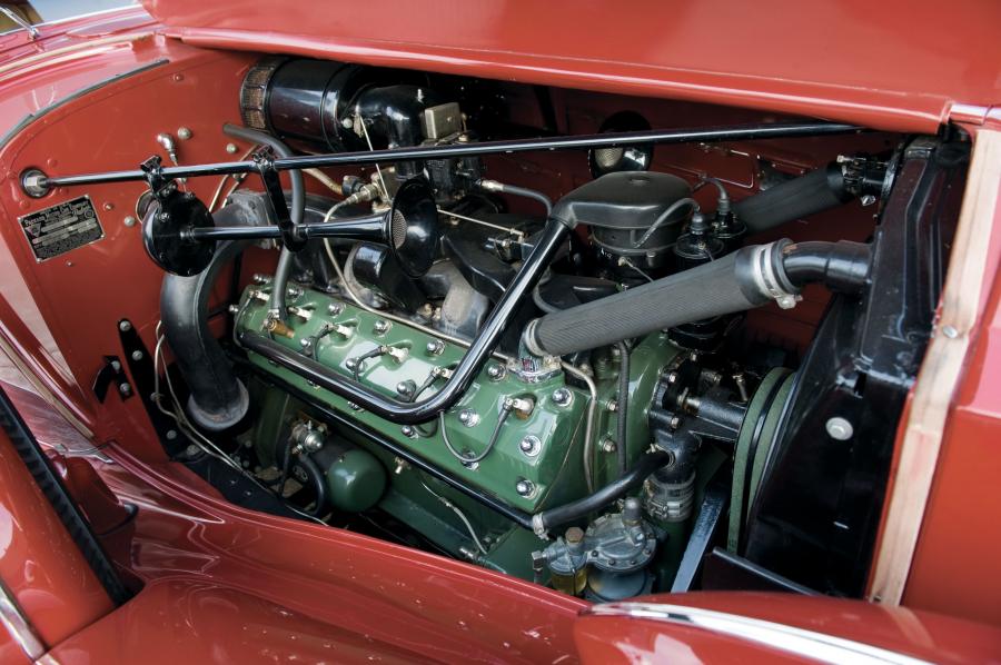  Packard Twelve Model 1208 Convertible Sedan 1935 года  (фото 16 из 17)